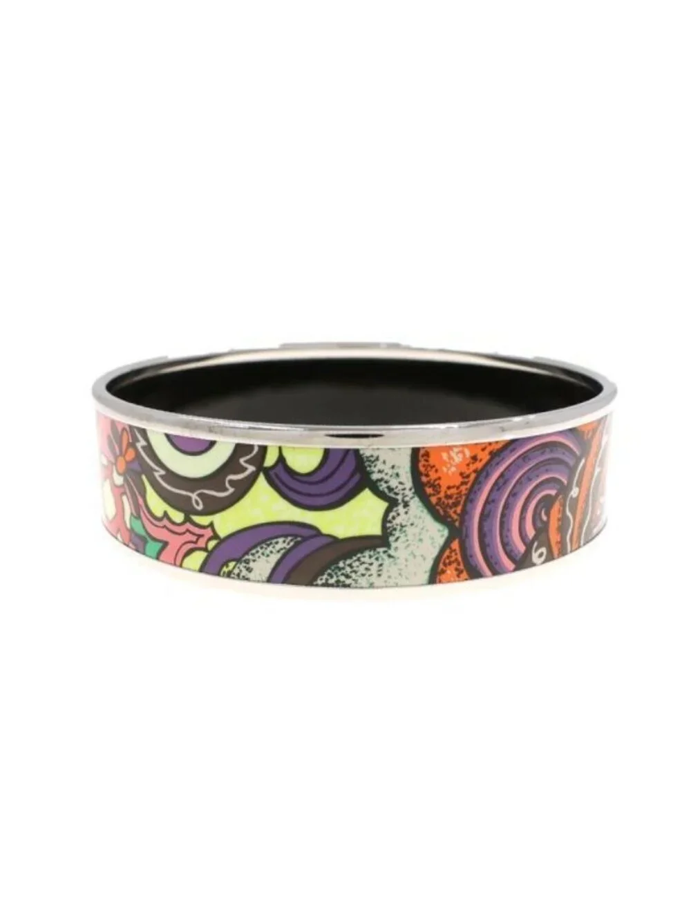 Hermes Enamel Bangle Bracelet